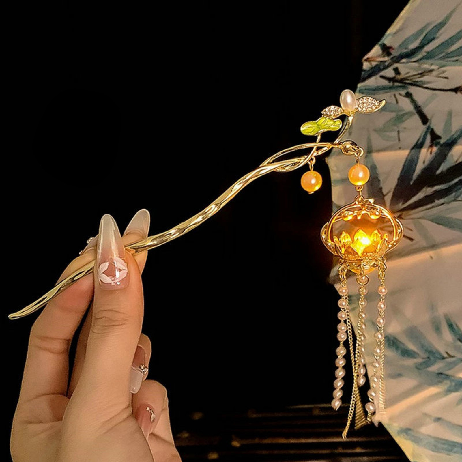 Luminous Flower Hairpin Exquis - Supply Florist 评论和价格